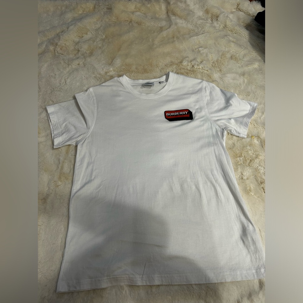White Burberry T shirt